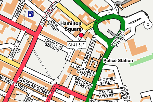 CH41 5JF map - OS OpenMap – Local (Ordnance Survey)