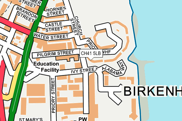 CH41 5LB map - OS OpenMap – Local (Ordnance Survey)