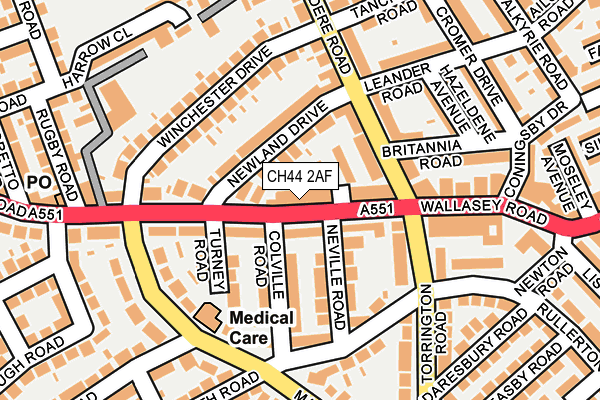 Map of CD GREEN FOX LIMITED at local scale