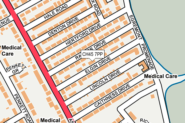 CH45 7PP map - OS OpenMap – Local (Ordnance Survey)