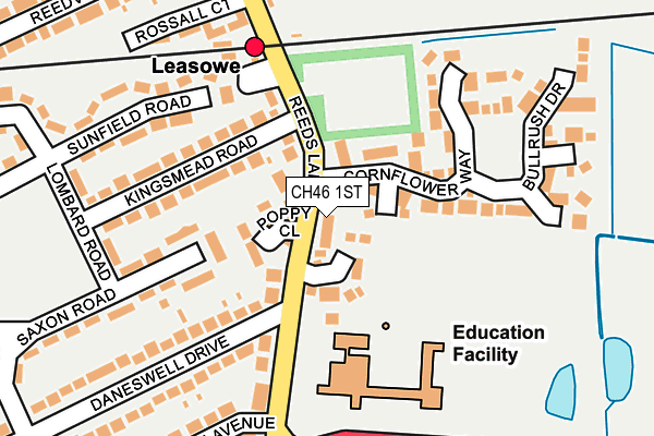 CH46 1ST map - OS OpenMap – Local (Ordnance Survey)