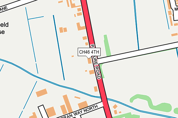 CH46 4TH map - OS OpenMap – Local (Ordnance Survey)