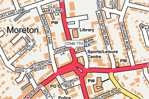 CH46 7TH map - OS OpenMap – Local (Ordnance Survey)