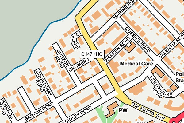 CH47 1HQ map - OS OpenMap – Local (Ordnance Survey)