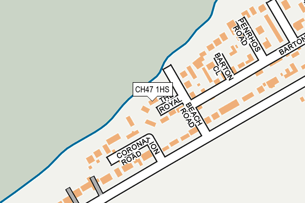 Map of MARCOL HOMES LIMITED at local scale