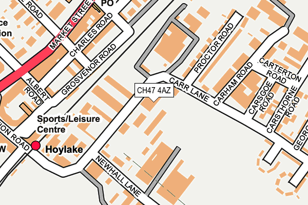 Map of CYRILSONS PROPERTIES LTD at local scale