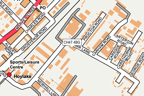 Map of I.D. UNIFORMS LTD at local scale