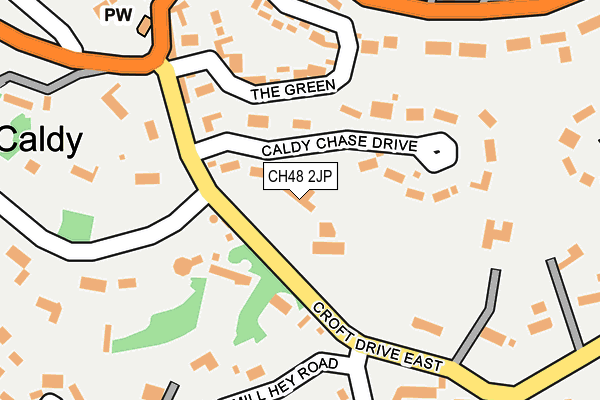 Map of THE OLD GARDEN CARE LTD at local scale