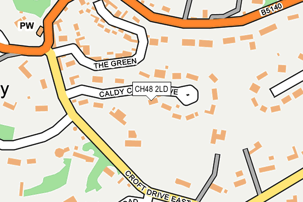 CH48 2LD map - OS OpenMap – Local (Ordnance Survey)