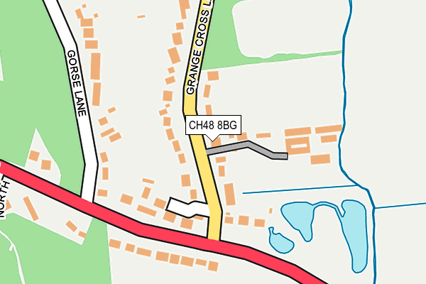 CH48 8BG map - OS OpenMap – Local (Ordnance Survey)