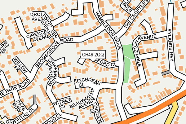 Map of STEVE WOODS EDUCATION LTD at local scale