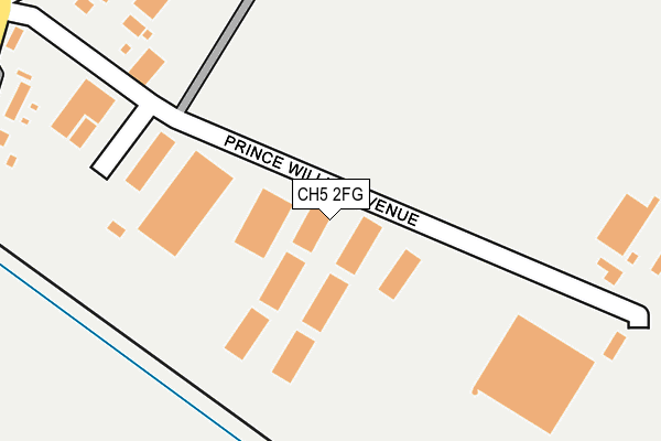 CH5 2FG map - OS OpenMap – Local (Ordnance Survey)