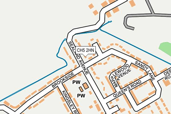 Map of QUALITY ROOFING NW LTD at local scale