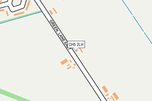 CH5 2LH map - OS OpenMap – Local (Ordnance Survey)