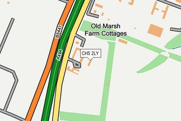 Map of POWA HUBZ LTD at local scale