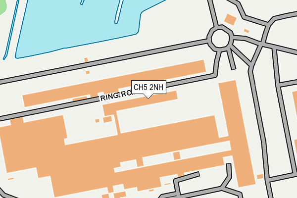 CH5 2NH map - OS OpenMap – Local (Ordnance Survey)