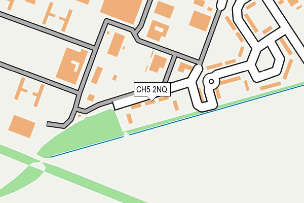 CH5 2NQ map - OS OpenMap – Local (Ordnance Survey)