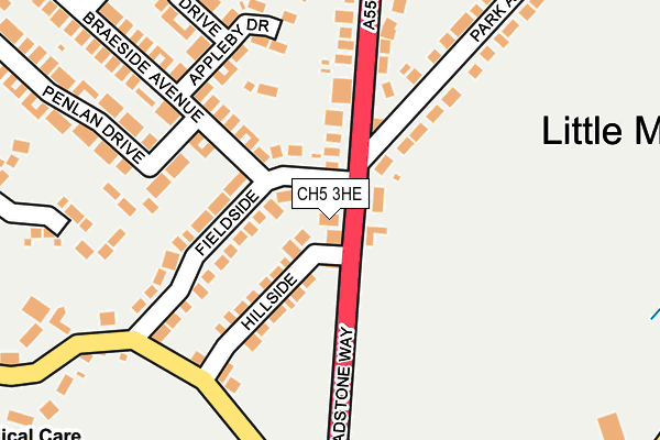 Map of LOYALDRIVE LIMITED at local scale