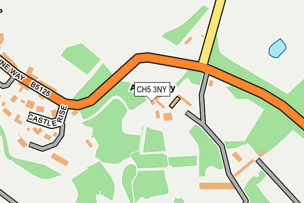 CH5 3NY map - OS OpenMap – Local (Ordnance Survey)