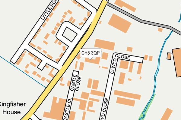 CH5 3QP map - OS OpenMap – Local (Ordnance Survey)