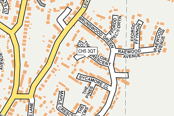 Map of WISETREE LIMITED at local scale