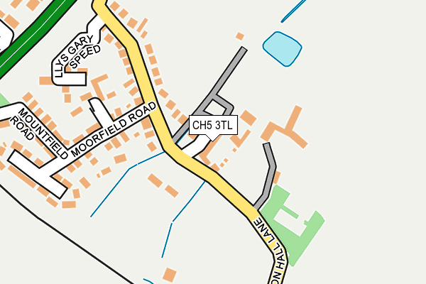 CH5 3TL map - OS OpenMap – Local (Ordnance Survey)