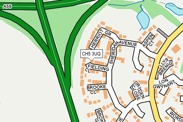 Map of JC MEDICAL TRAINING LIMITED at local scale