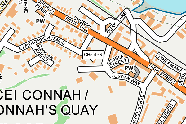 CH5 4PN map - OS OpenMap – Local (Ordnance Survey)