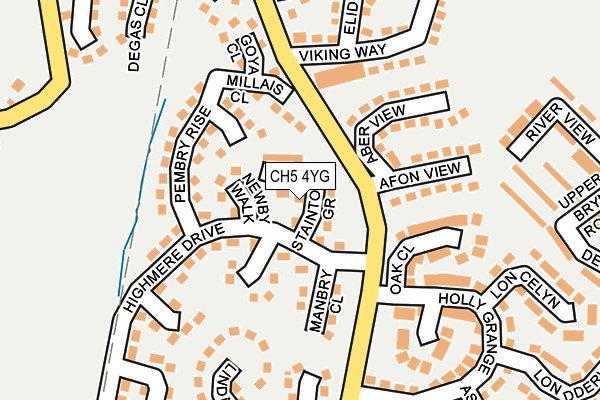 Map of ADA DEMIREVI LTD at local scale