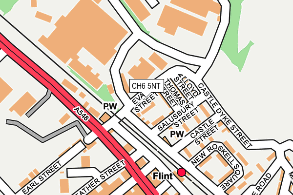 CH6 5NT map - OS OpenMap – Local (Ordnance Survey)