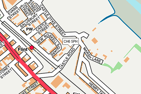 CH6 5PH map - OS OpenMap – Local (Ordnance Survey)