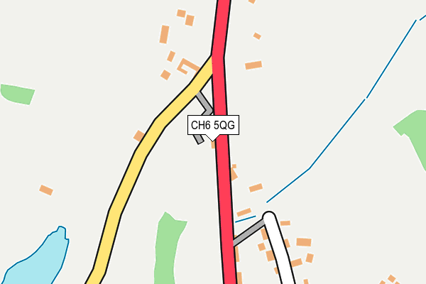 CH6 5QG map - OS OpenMap – Local (Ordnance Survey)