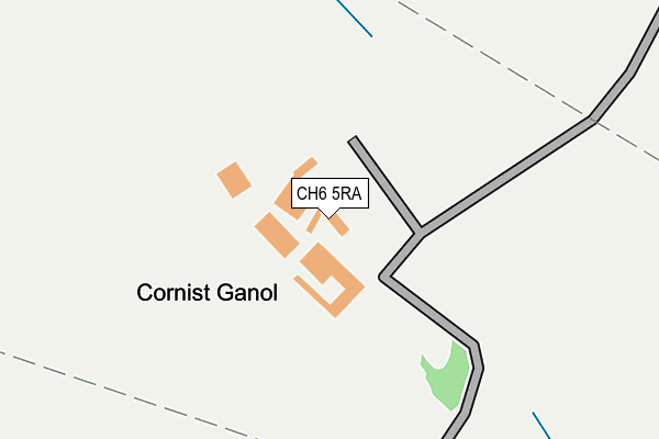 CH6 5RA map - OS OpenMap – Local (Ordnance Survey)