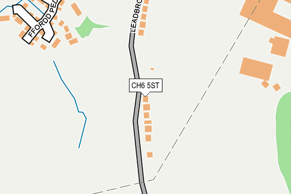 CH6 5ST map - OS OpenMap – Local (Ordnance Survey)