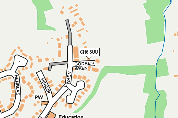 Map of CHESTER PLUMBER LIMITED at local scale