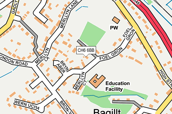 Map of OAKENHOLT SELFSTORAGE LIMITED at local scale