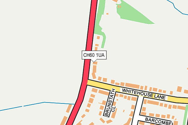 CH60 1UA map - OS OpenMap – Local (Ordnance Survey)