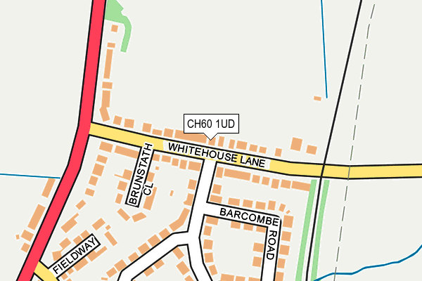 CH60 1UD map - OS OpenMap – Local (Ordnance Survey)
