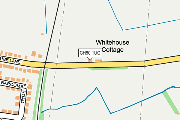 CH60 1UG map - OS OpenMap – Local (Ordnance Survey)