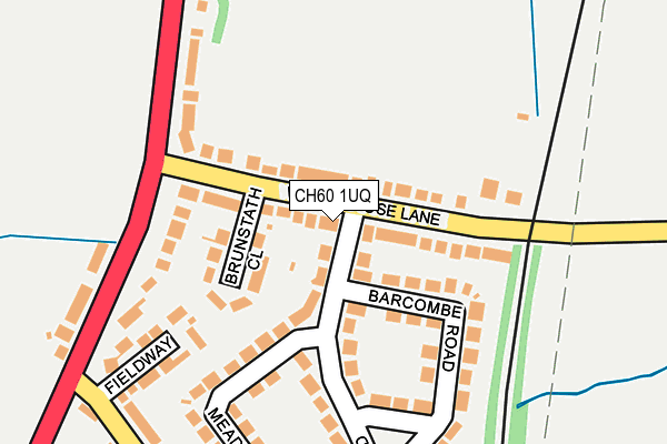 CH60 1UQ map - OS OpenMap – Local (Ordnance Survey)