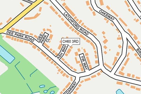 CH60 3RD map - OS OpenMap – Local (Ordnance Survey)