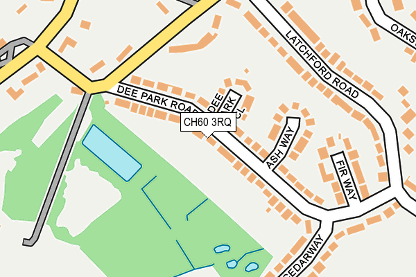 CH60 3RQ map - OS OpenMap – Local (Ordnance Survey)