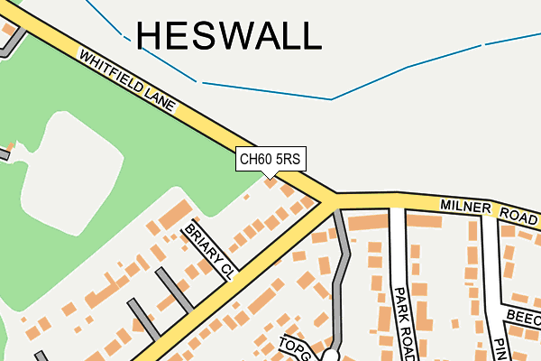 CH60 5RS map - OS OpenMap – Local (Ordnance Survey)