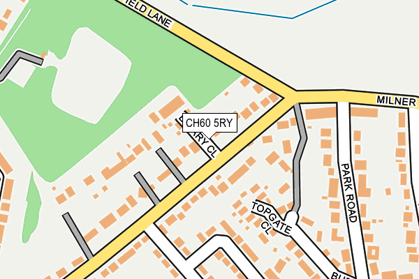 CH60 5RY map - OS OpenMap – Local (Ordnance Survey)