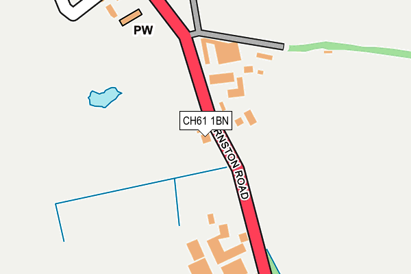 CH61 1BN map - OS OpenMap – Local (Ordnance Survey)