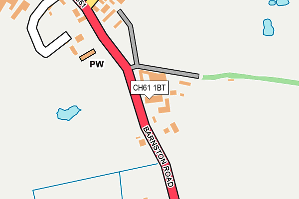 CH61 1BT map - OS OpenMap – Local (Ordnance Survey)