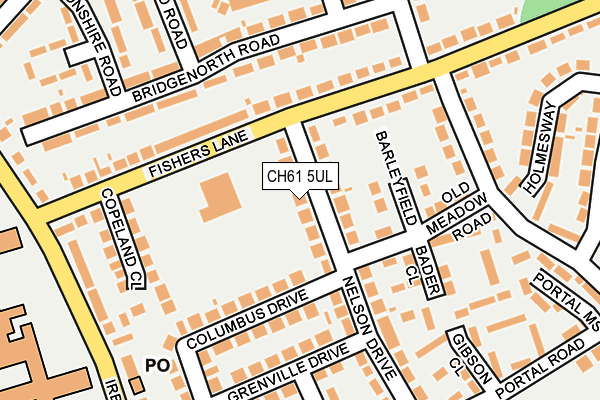 CH61 5UL map - OS OpenMap – Local (Ordnance Survey)