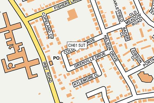 CH61 5UT map - OS OpenMap – Local (Ordnance Survey)