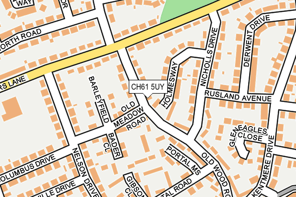CH61 5UY map - OS OpenMap – Local (Ordnance Survey)