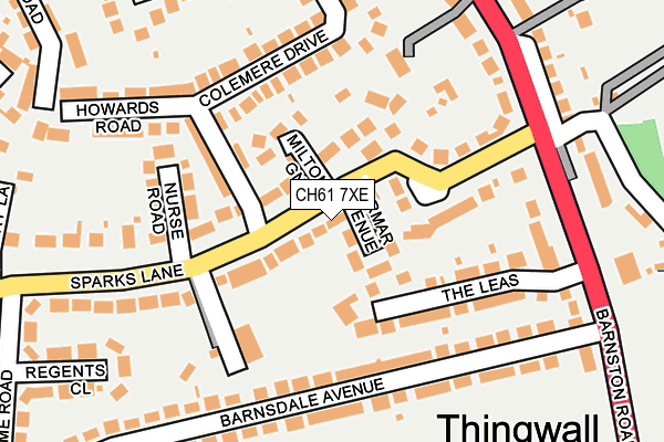 Map of M G FORD LIMITED at local scale